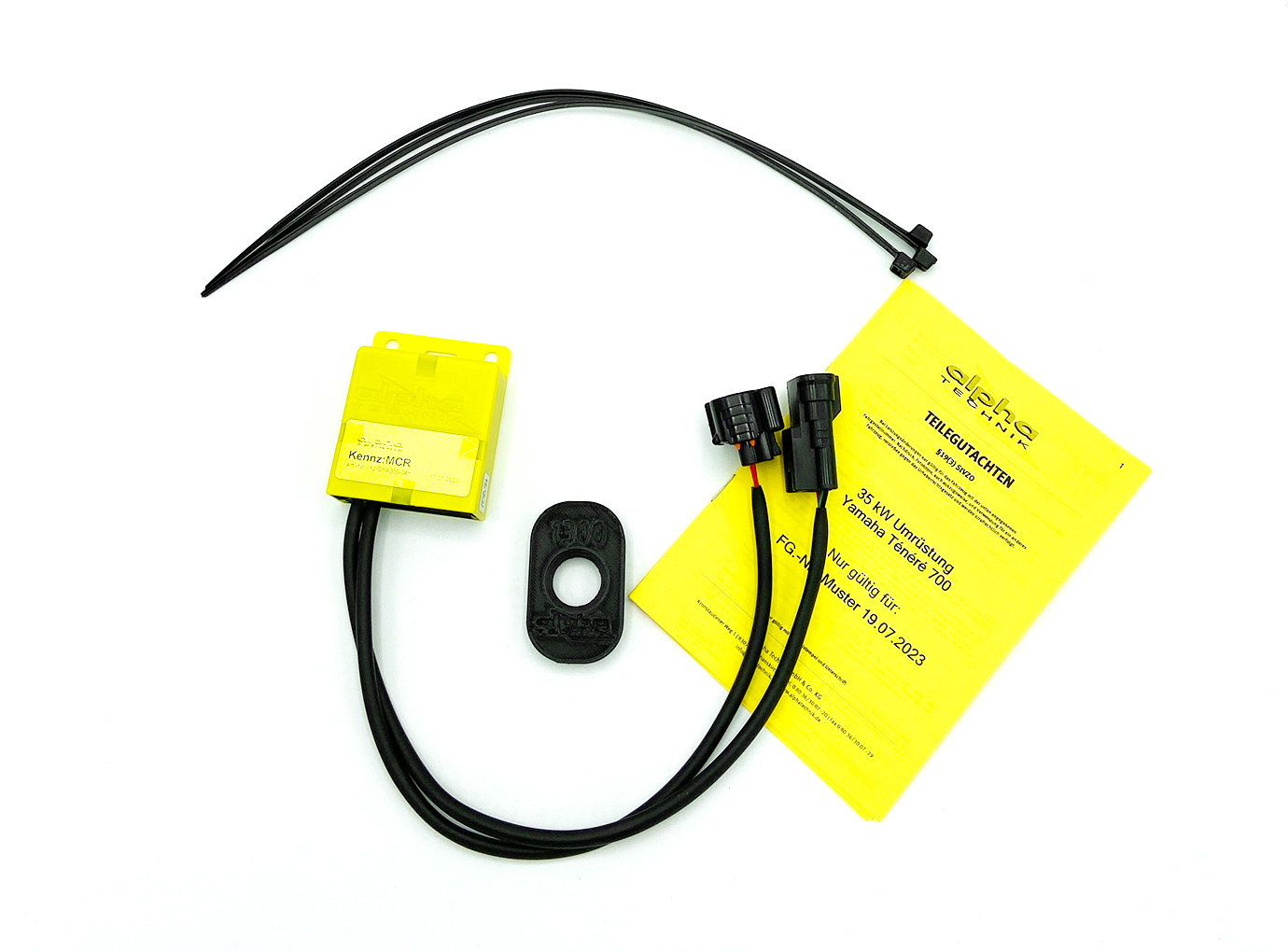 Drosselkit 35 kW für Yamaha Tenere 700 / Tenere 700 World Raid, Typ DM11, ab Modelljahr 2021