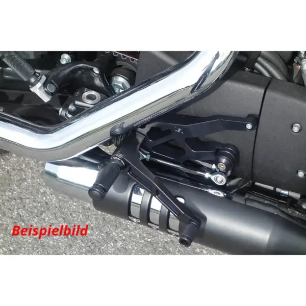 LSL Rastenanlage mit ABE für Harley Davidson Forty-Eight, schwarz ab Bj. 2004 - 2013
