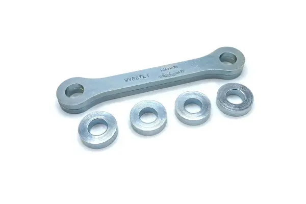 Tieferlegungssatz 45mm für Suzuki DRZ400SM; Typ WVB8; Modelljahr 2005 EG-BE e4*2002/24*0376* mit ABE