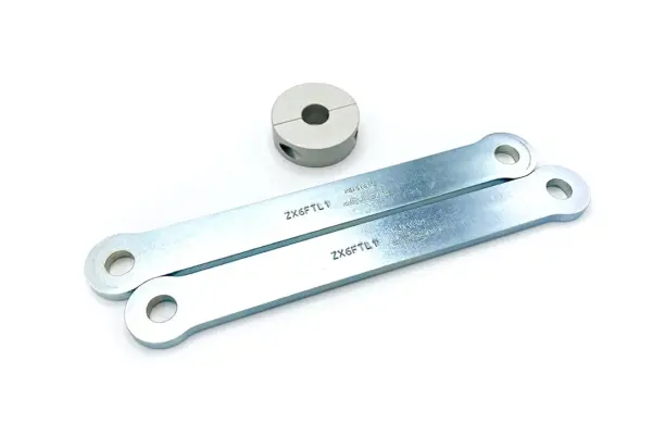 Tieferlegungssatz 30mm Kawasaki ZX6R; Typ ZX600P; Modelljahr 2007 EG-BE e4*2002/24*1274* mit ABE