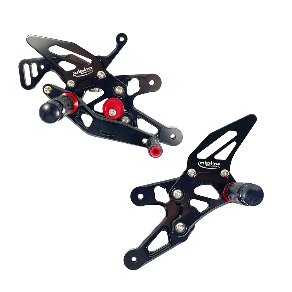 >TRACK< Fußrastenanlage schwarz BMW S1000RR Typ K10, Modelljahr 2015-16, Typ 2R10, Modelljahr 2017-, BMW S1000R Typ 2R10, Modelljahr 2017- ABE