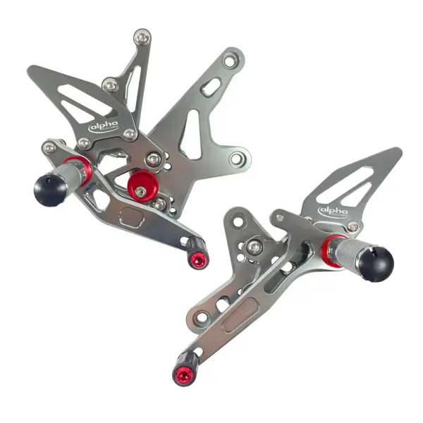 >TRACK< Fußrastenanlage titan Kawasaki Ninja 400 ab 2018 / Z400 ab 2019 ABE ab Bj. 2018 -