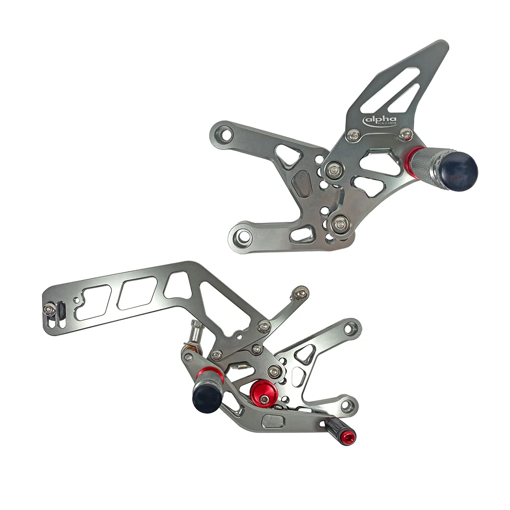 >TRACK< Fußrastenanlage titanfarben Yamaha MT10 2016- ABE ab Bj. 2016 -