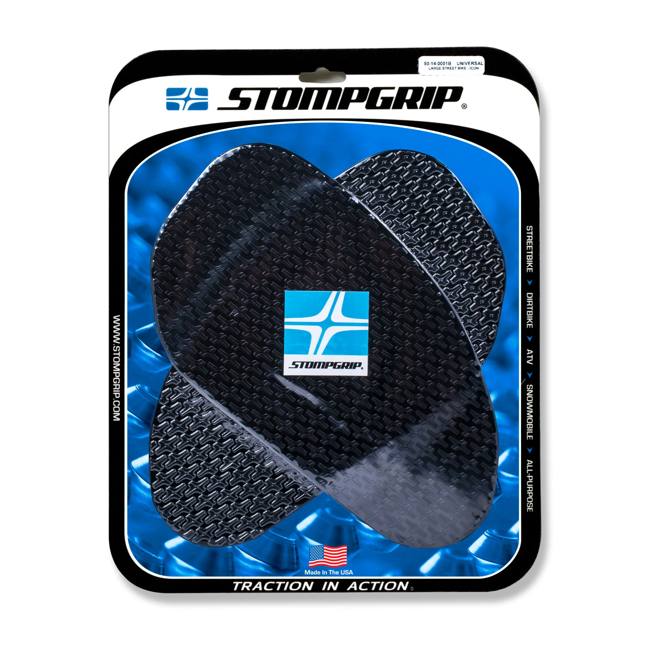 Stompgrip Traction Pads Universal groß schwaz