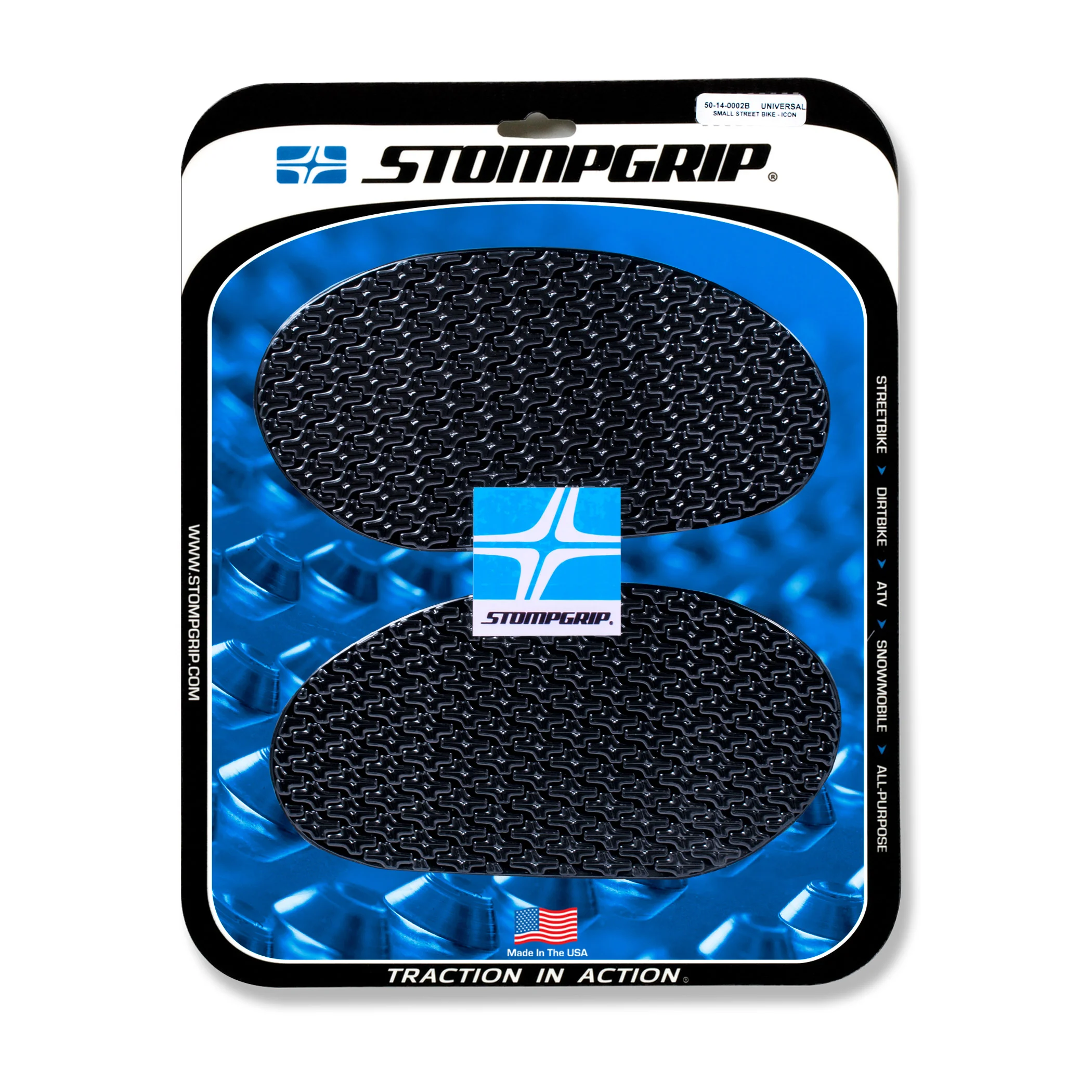Stompgrip Universal klein schwarz, Icon, 2-teilig