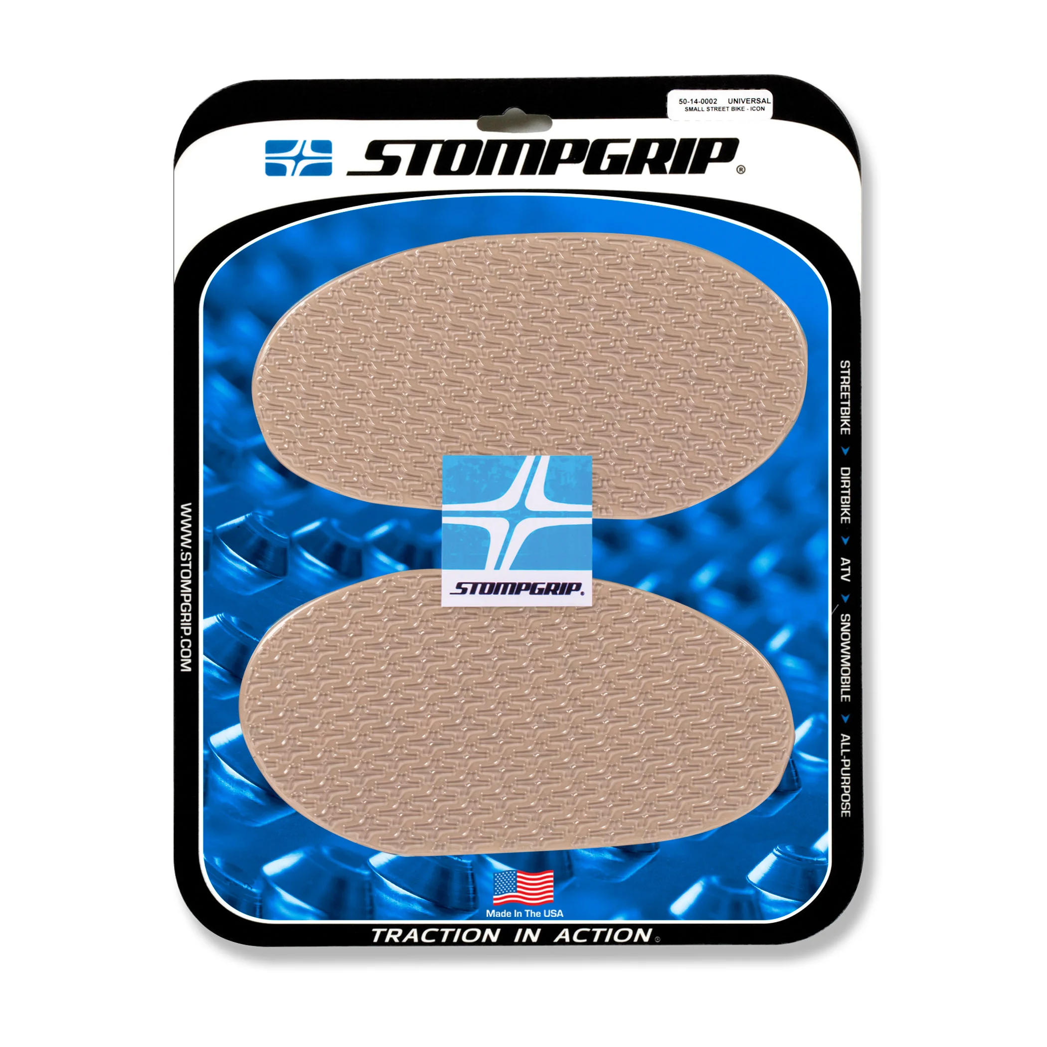Stompgrip Universal klein klar, Icon, 2-teilig