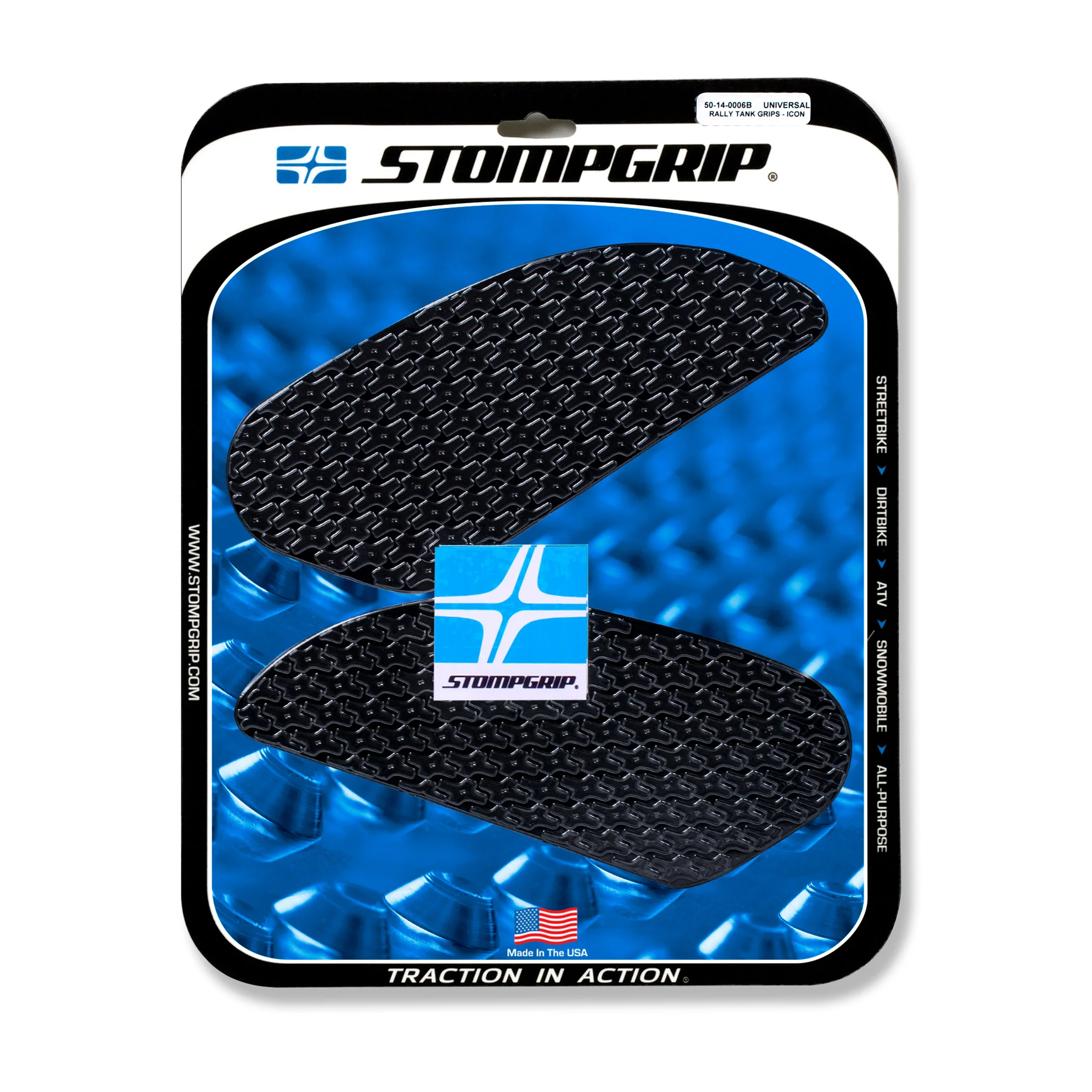 Stompgrip Traction Pads Rally Pad schwarz ab Bj. 2013 - 2014