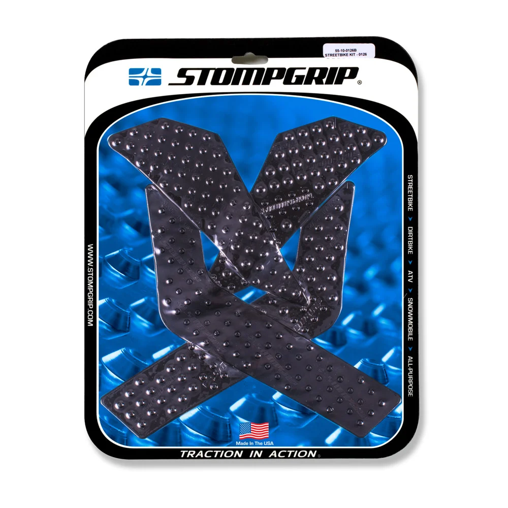 Stompgrip Traction Pads schwarz, für Yamaha XT250, 2008-2025 ab Bj. 2008 - 2025