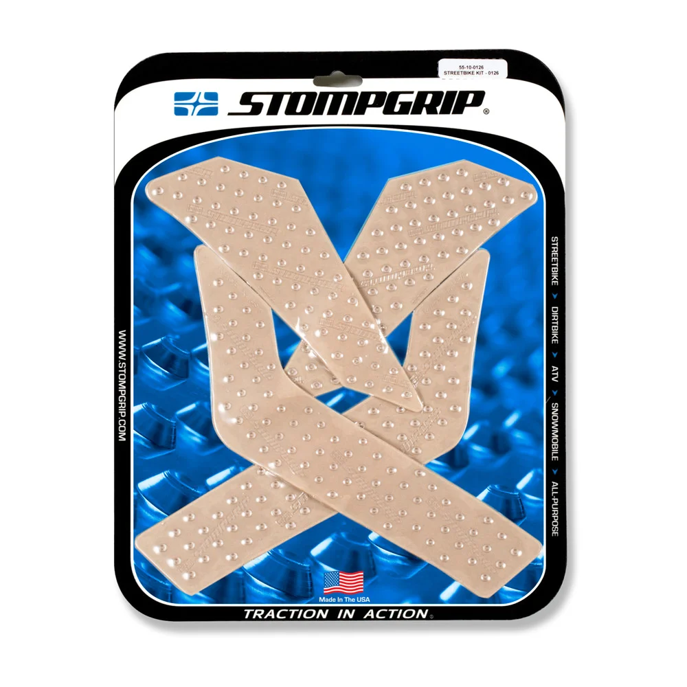 Stompgrip Traction Pads klar, für Yamaha XT250, 2008-2025 ab Bj. 2008 - 2025