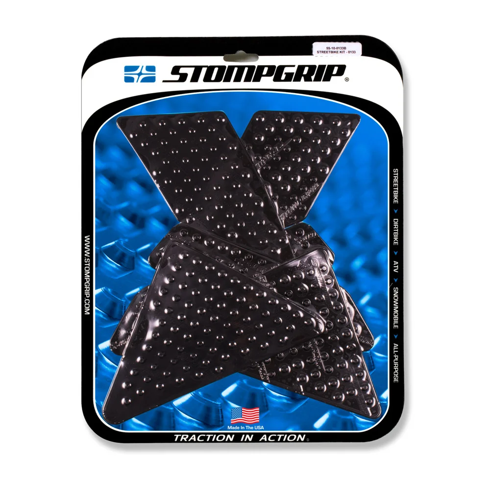 Stompgrip Traction Pads schwarz, für Suzuki DR200S, 2015-2020 ab Bj. 2015 - 2020