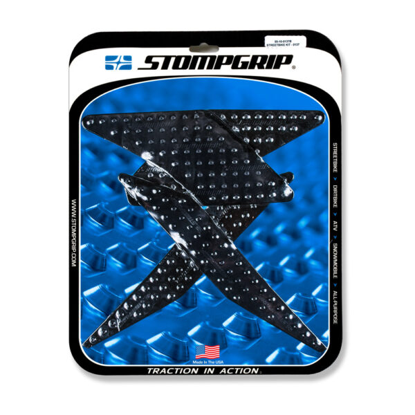 Stompgrip schwarz, Volcano, für Kawasaki Z125, 2018-2020 ab Bj. 2018 - 2022