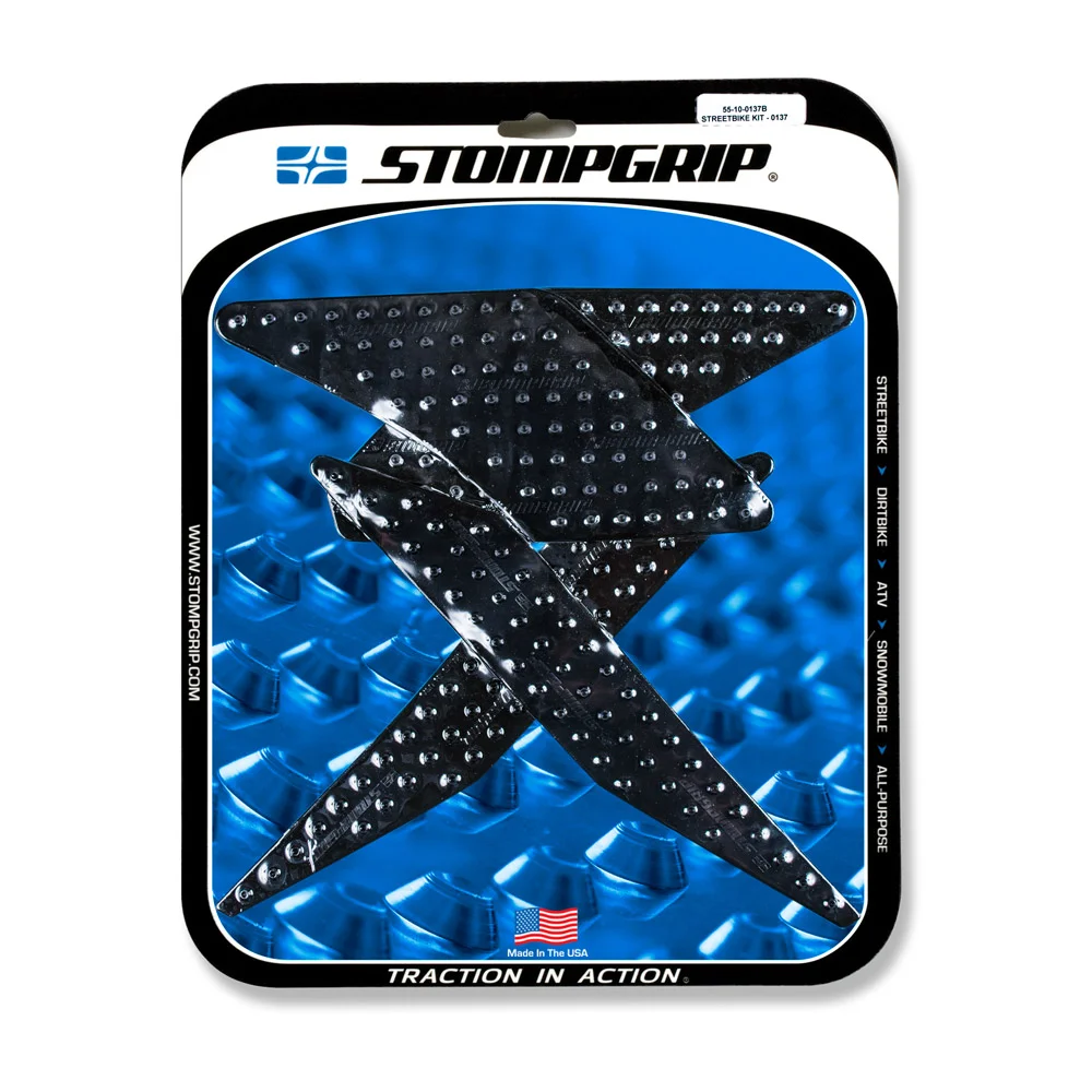 Stompgrip schwarz, Volcano, für Kawasaki Z125, 2018-2020 ab Bj. 2018 - 2022
