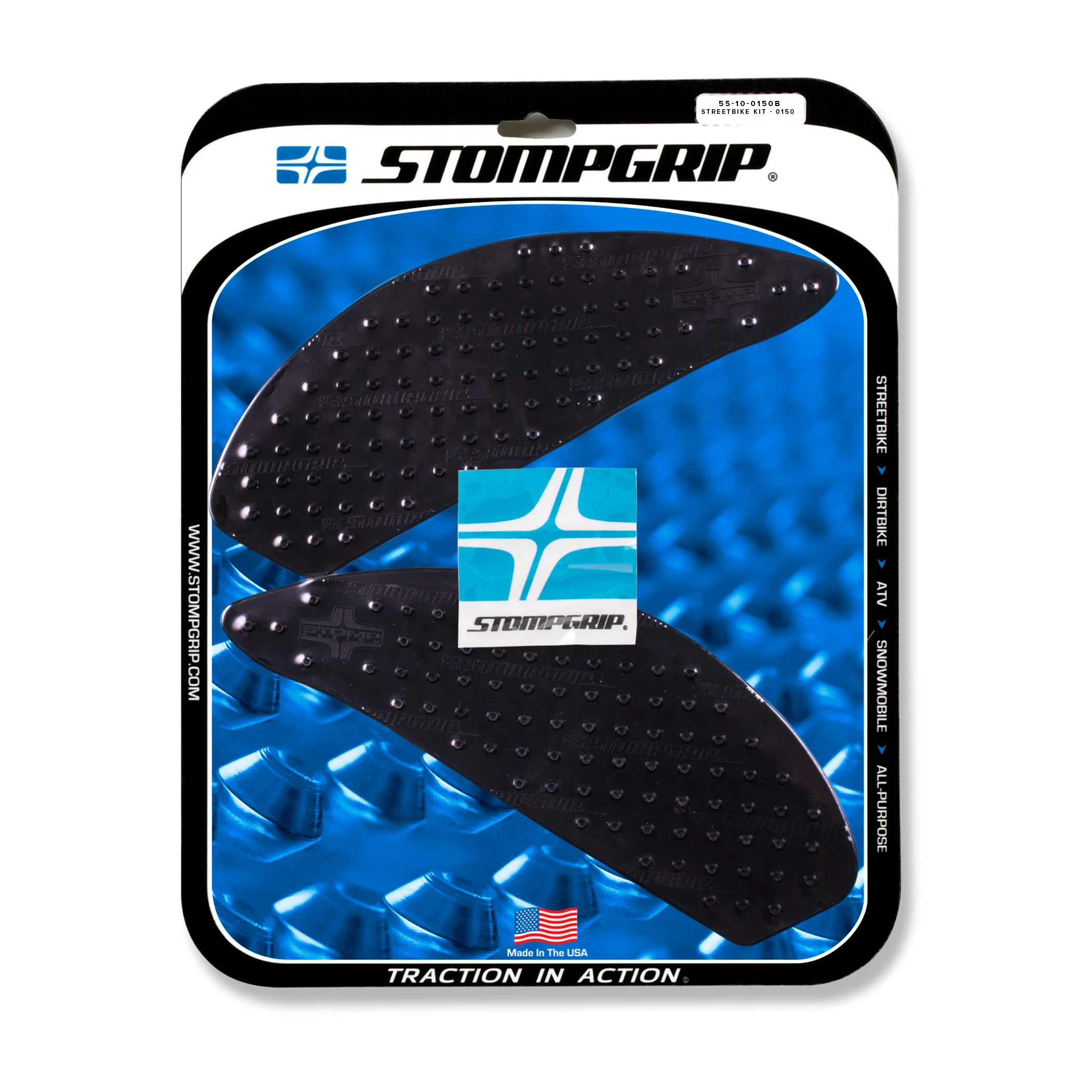 Stompgrip Traction Pads schwarz, für Suzuki GSX250R, 2018-2025 ab Bj. 2018 - 2025