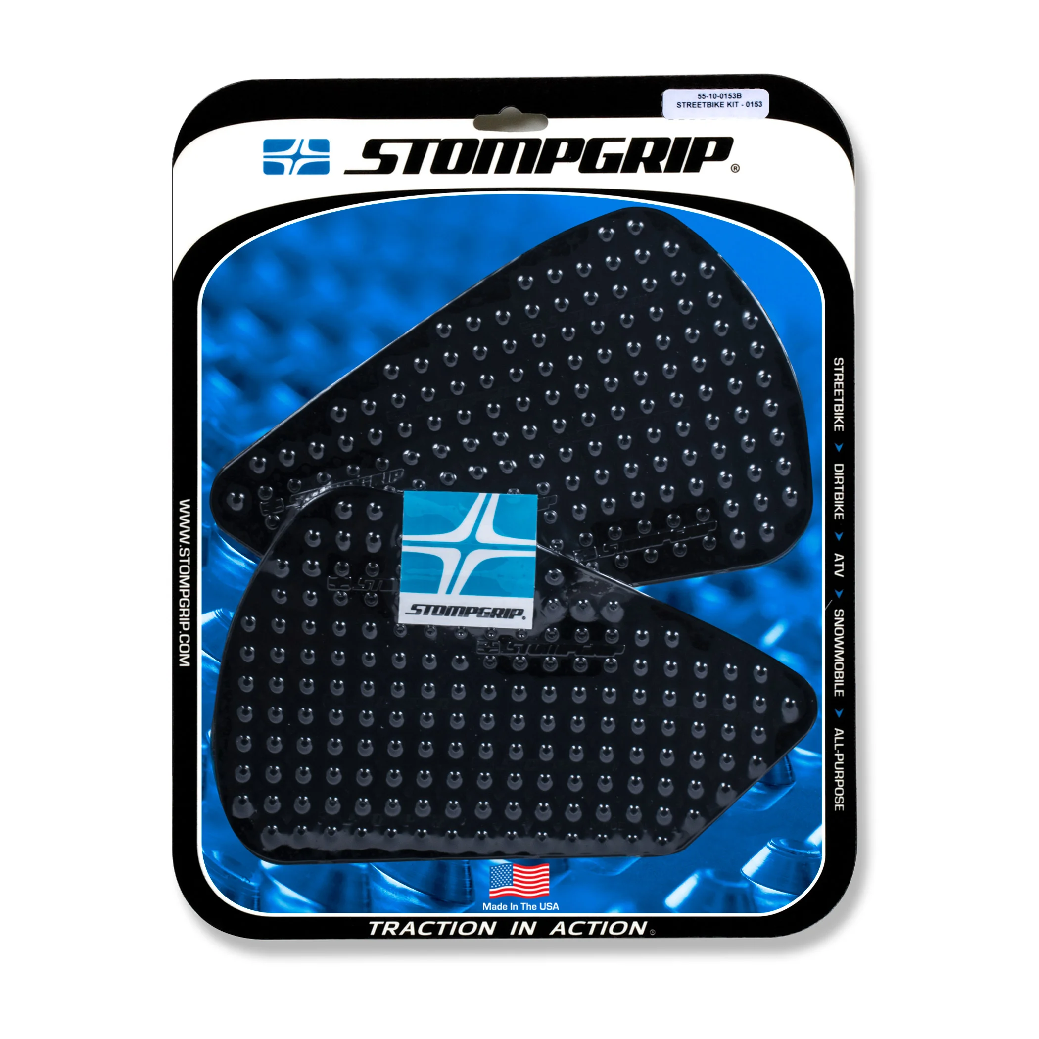 Stompgrip Traction Pads schwarz, für BMW R1200GS, 2017-2018, R1250GS, 2019-2024 ab Bj. 2017 - 2018