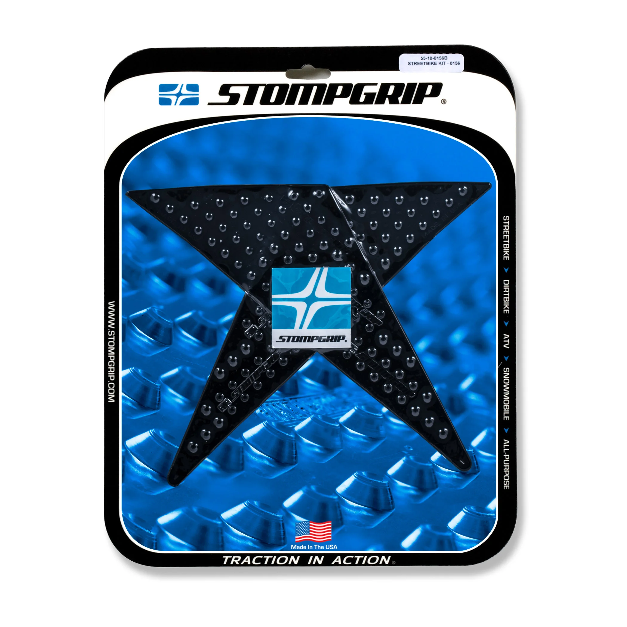 Stompgrip schwarz, Volcano, für Honda GL 1800 Gold Wing, 2018-2025 ab Bj. 2018 - 2025