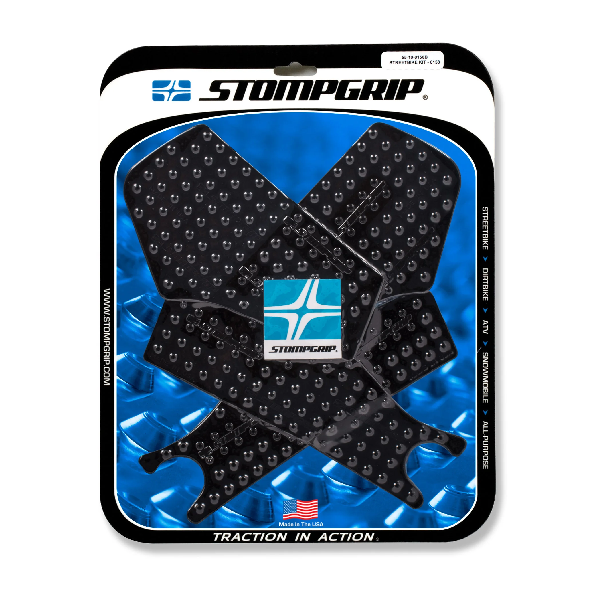 Stompgrip schwarz, Volcano, für Honda CRF250 Rally, 2017-2020 ab Bj. 2017 - 2020