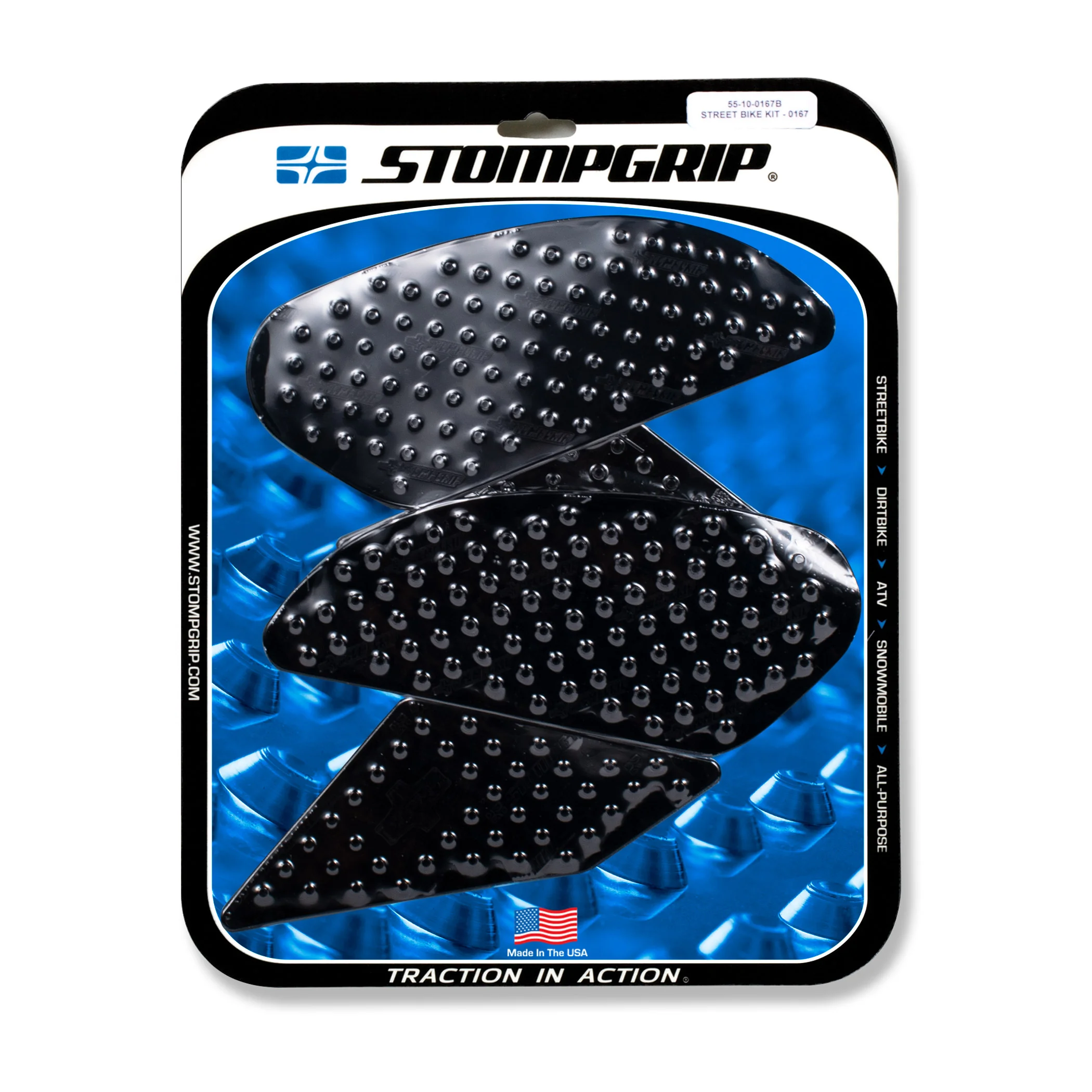 Stompgrip Traction Pads schwarz, für Honda CB500F / CBR500R, 2019-2025 ab Bj. 2019 - 2020