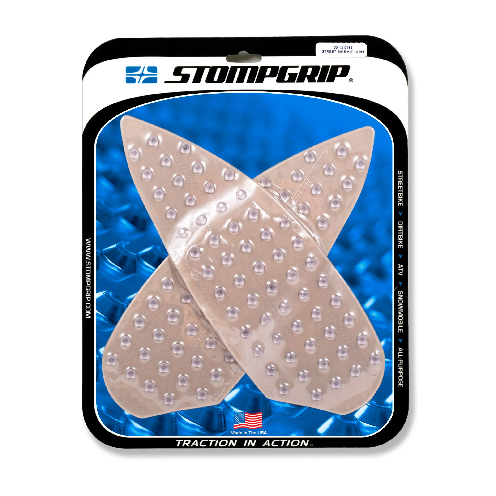 Stompgrip Traction Pads klar, für BMW M1000R, 2023-2025, M1000RR,S1000R, 2021-2025, S1000RR, 2020-2025 ab Bj. 2023 - 2024