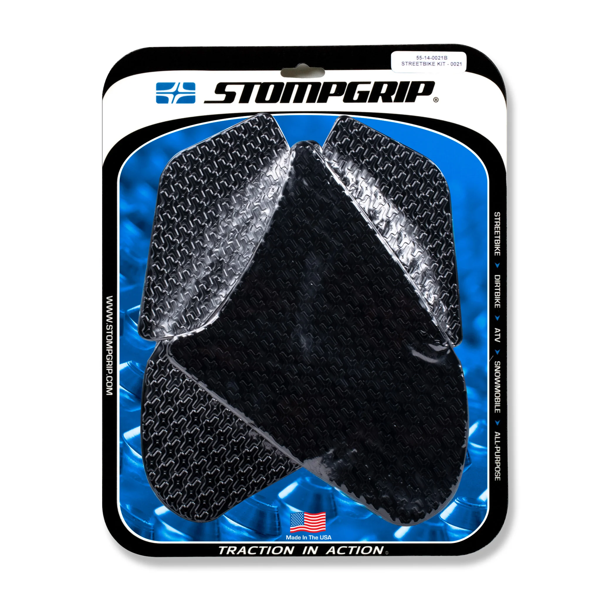 Stompgrip Traction Pads schwarz, für Honda CBR1000RR, 2008-2011 ab Bj. 2008 - 2011