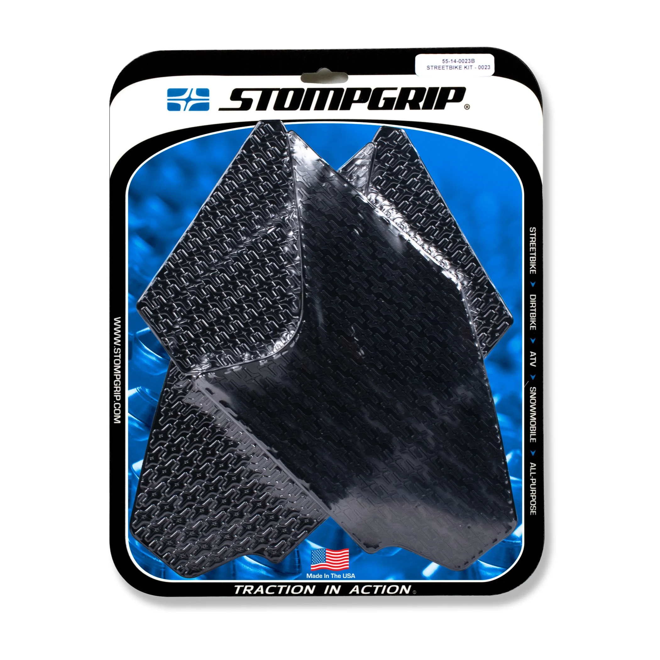 Stompgrip Traction Pads schwarz, für Honda CBR1000RR, 2012-2016 ab Bj. 2012 - 2016