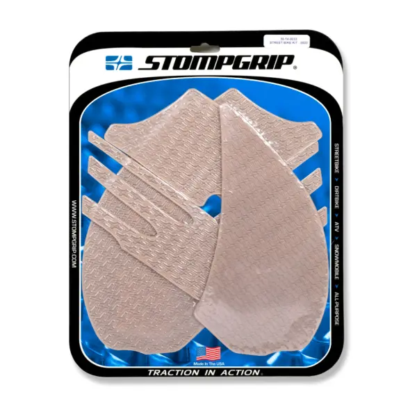 Stompgrip Traction Pads klar, für Kawasaki ZZR1400, 2006-2011 ab Bj. 2006 - 2007