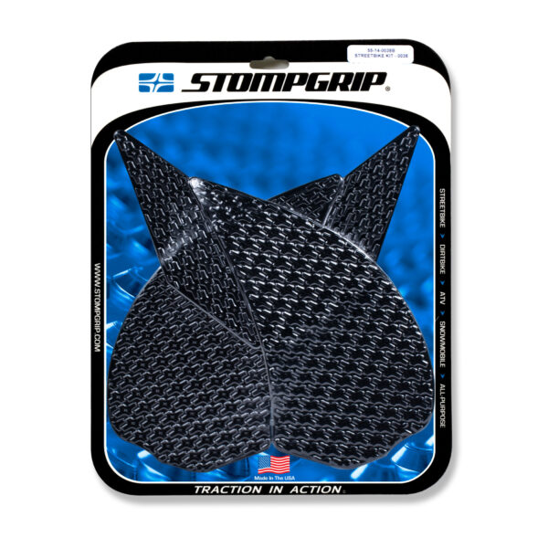 Stompgrip Traction Pads schwarz, für Kawasaki Z1000, 2010-2016 ab Bj. 2010 - 2013