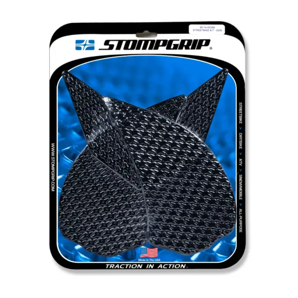 Stompgrip Traction Pads schwarz, für Kawasaki Z1000, 2010-2016 ab Bj. 2010 - 2013