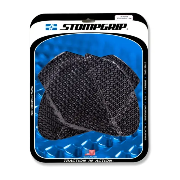 Stompgrip Traction Pads schwarz, für Kawasaki ZX10R Ninja 2011-2025, ZX10R SE 2019-2020, ZX10RR 2017-2025 ab Bj. 2011 - 2015