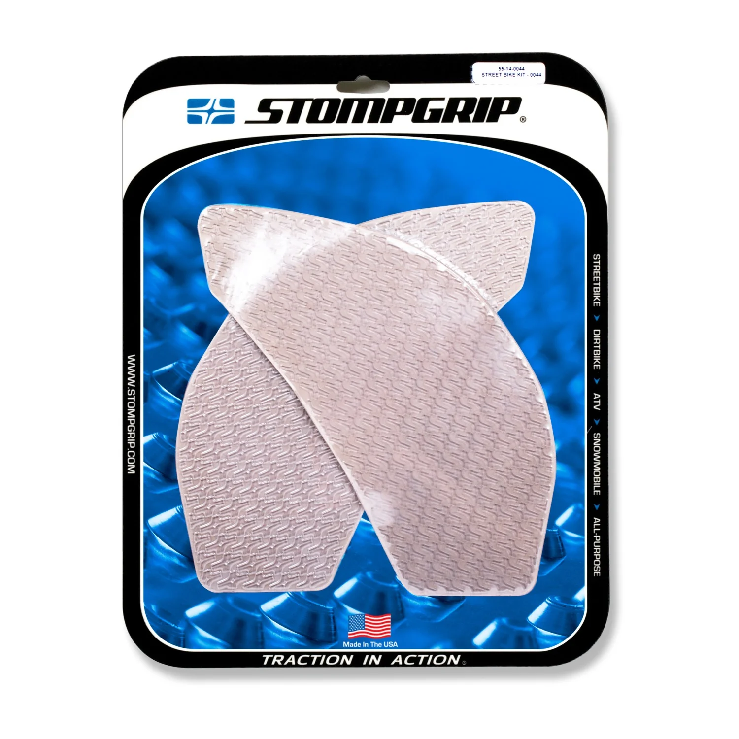 Stompgrip Traction Pads klar, für Kawasaki, ER6f, ER6n, Ninja 650, 2012-2016 ab Bj. 2012 - 2016