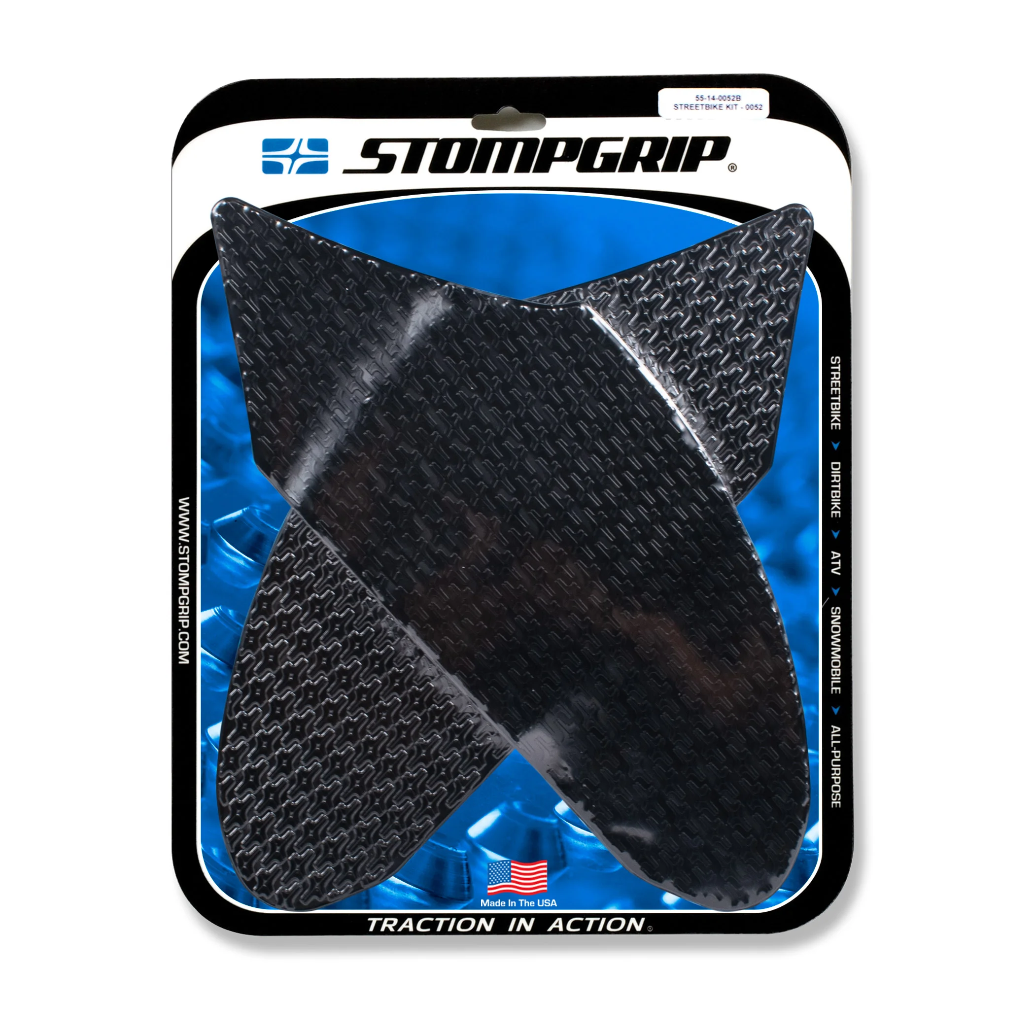 Stompgrip Traction Pads schwarz, für Suzuki GSX-R600, 750, 2006-2007 ab Bj. 2006 - 2007