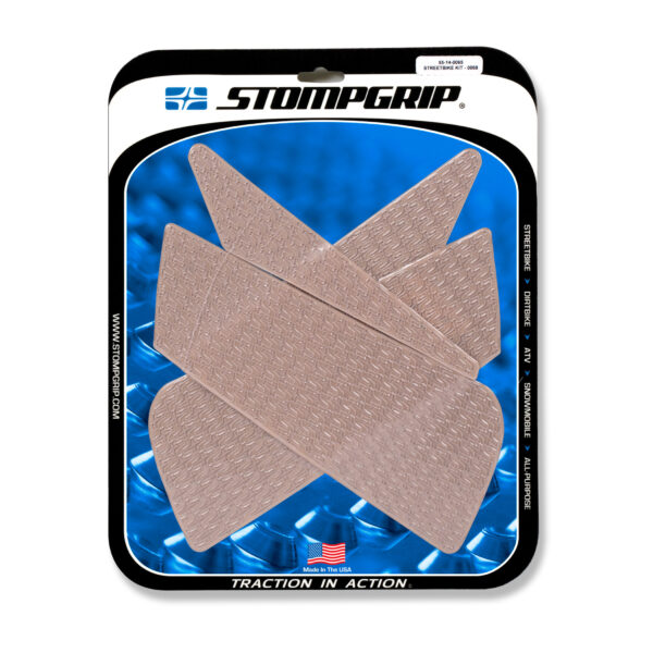 Stompgrip Traction Pads klar, für Ducati 848 (Evo, S), 1098 (R, S), 1198 (R, S, SP), Streetfighter 848, 1098 (S) ab Bj. 2007 - 2008