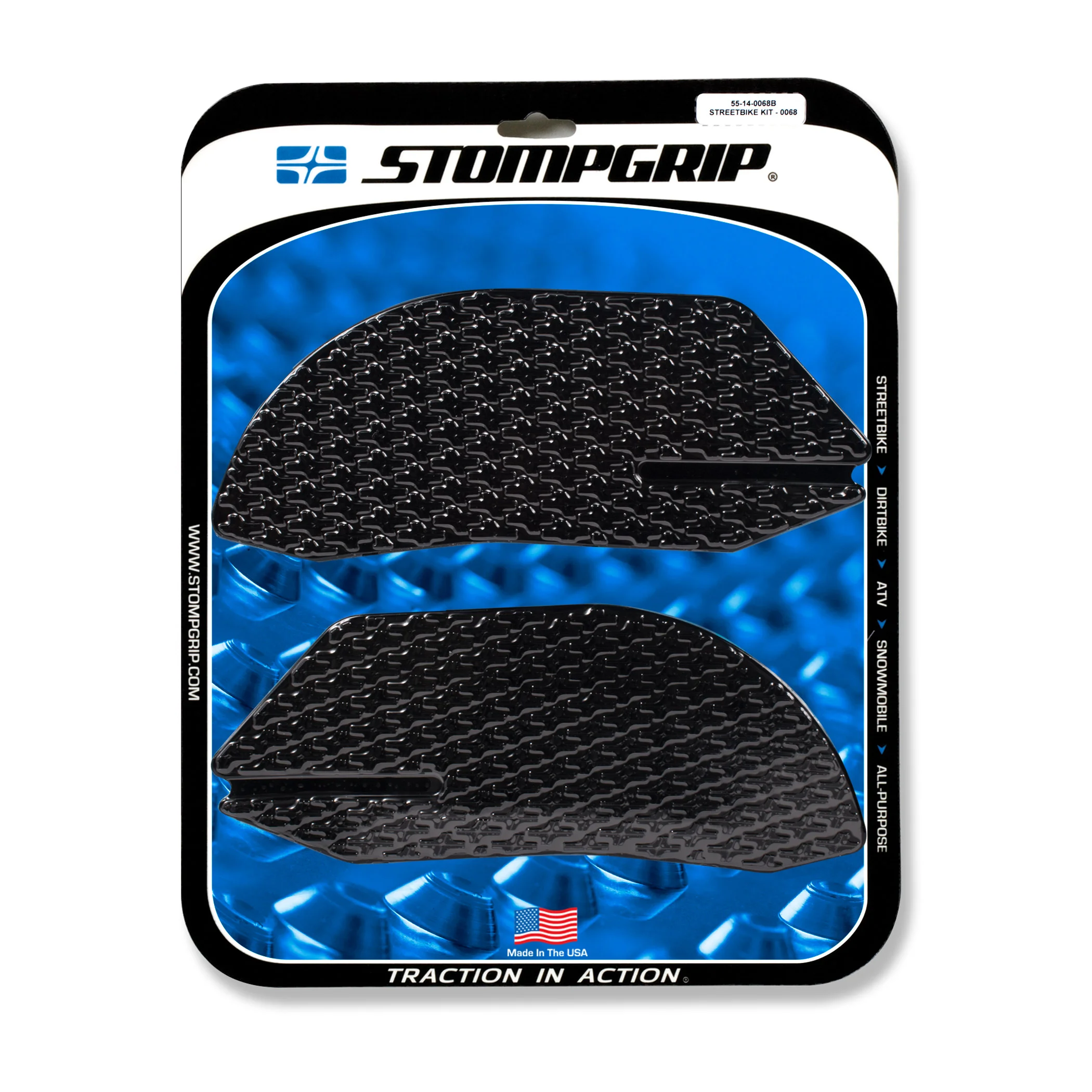Stompgrip Traction Pads schwarz, für Ducati Panigale 1199 (Superleggera), 1299 R (Final Edition), S, 899, 959, V2 955 (siehe Verwendungsliste) ab Bj. 2014 - 2014