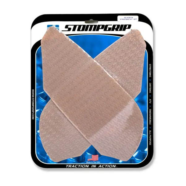 Stompgrip Traction Pads klar, für Triumph, Daytona 675 (R), Street Triple ab Bj. 2006 - 2012