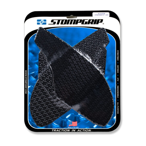 Stompgrip Traction Pads schwarz, für Triumph Daytona 675 (R), Street Triple (R, RX) ab Bj. 2013 - 2018