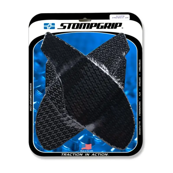Stompgrip Traction Pads schwarz, für Triumph Daytona 675 (R), Street Triple (R, RX) ab Bj. 2013 - 2018