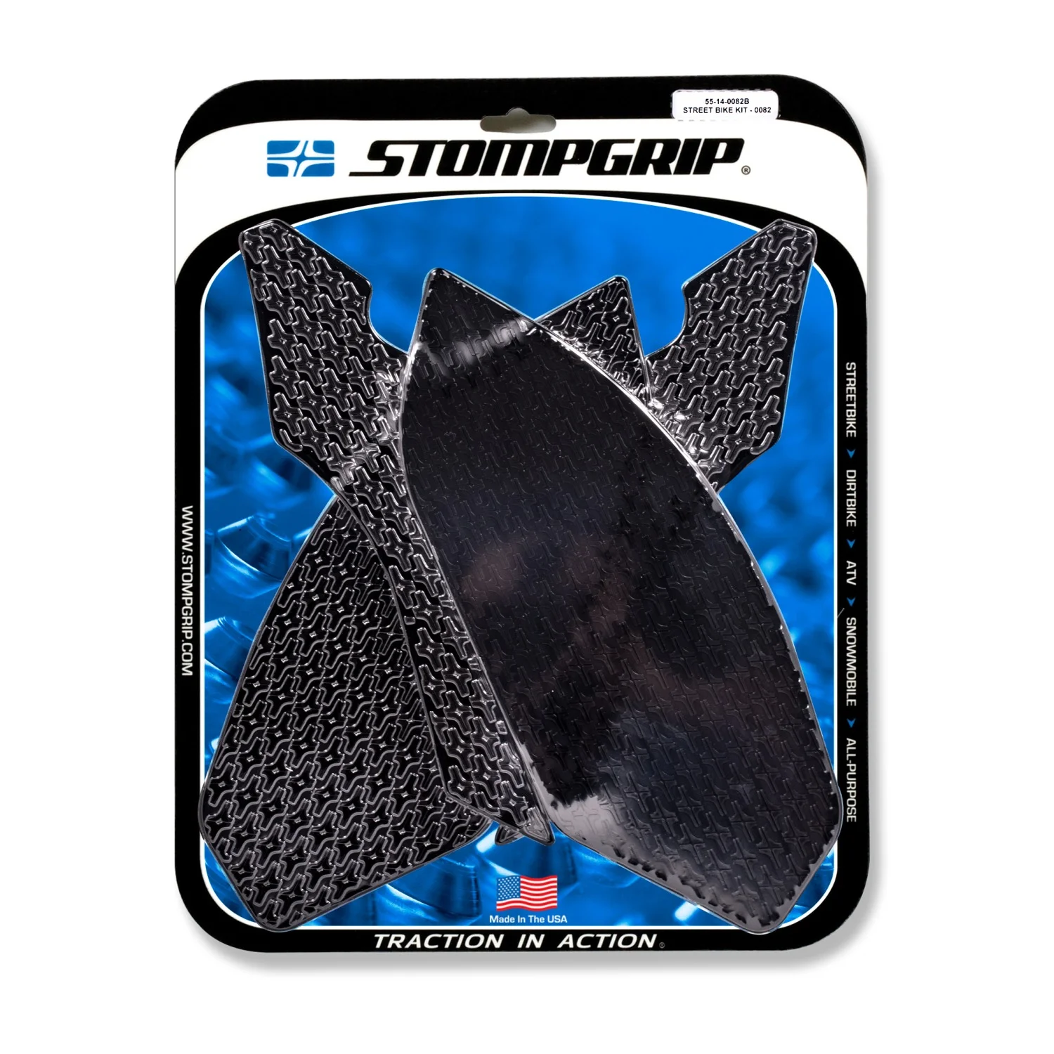 Stompgrip Traction Pads schwarz, für BMW HP4, 2013-2015, S1000RR, 2009-2014 ab Bj. 2013 - 2015
