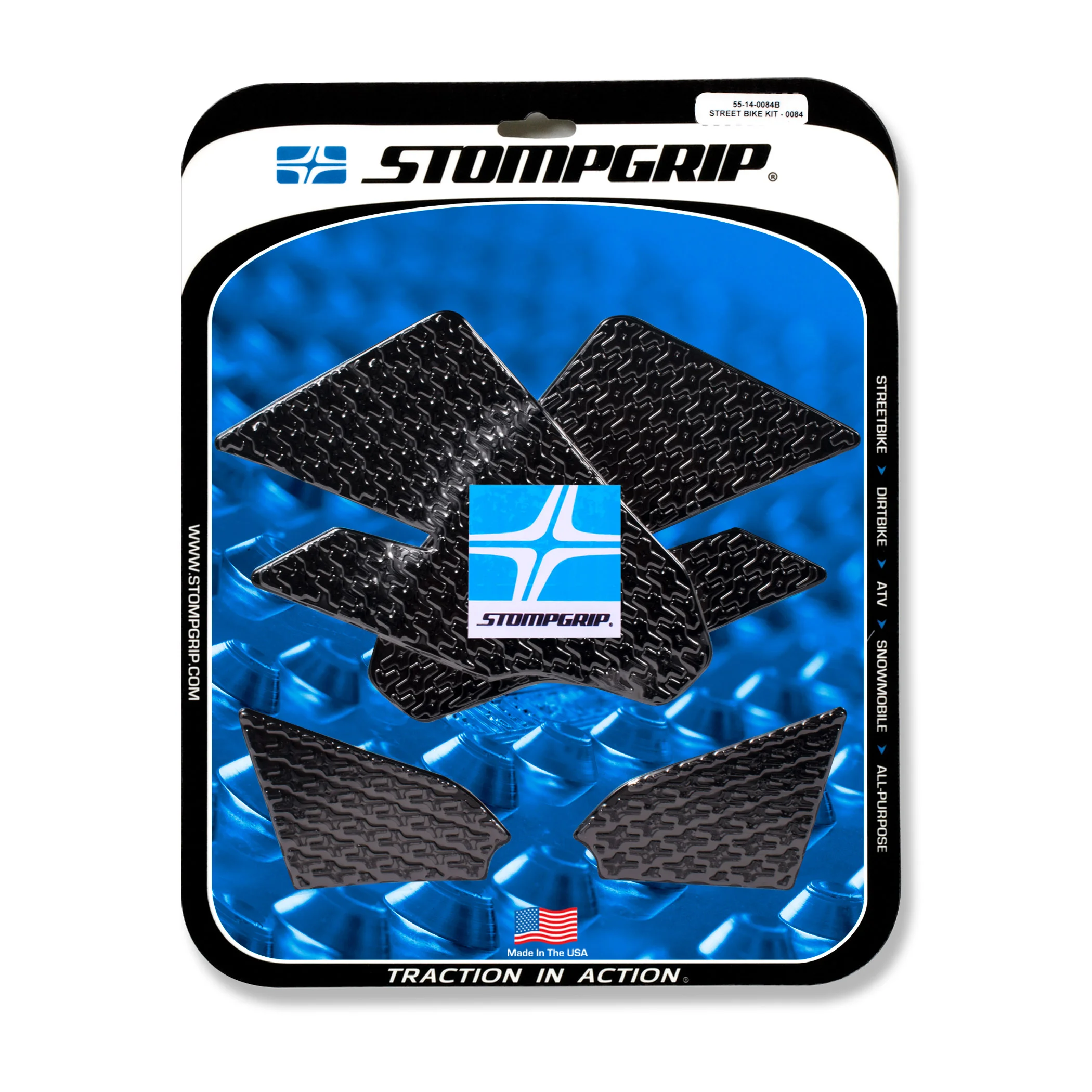 Stompgrip schwarz, Icon, für BMW F700GS, F800GS (Adventure), 2013-2018 ab Bj. 2017 - 2018