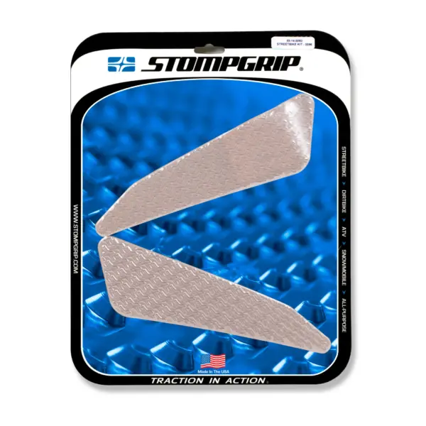 Stompgrip Traction Pads klar, für BMW, KTM, Moto Guzzi Modelle (siehe Verwendungsliste) ab Bj. 2000 - 2007