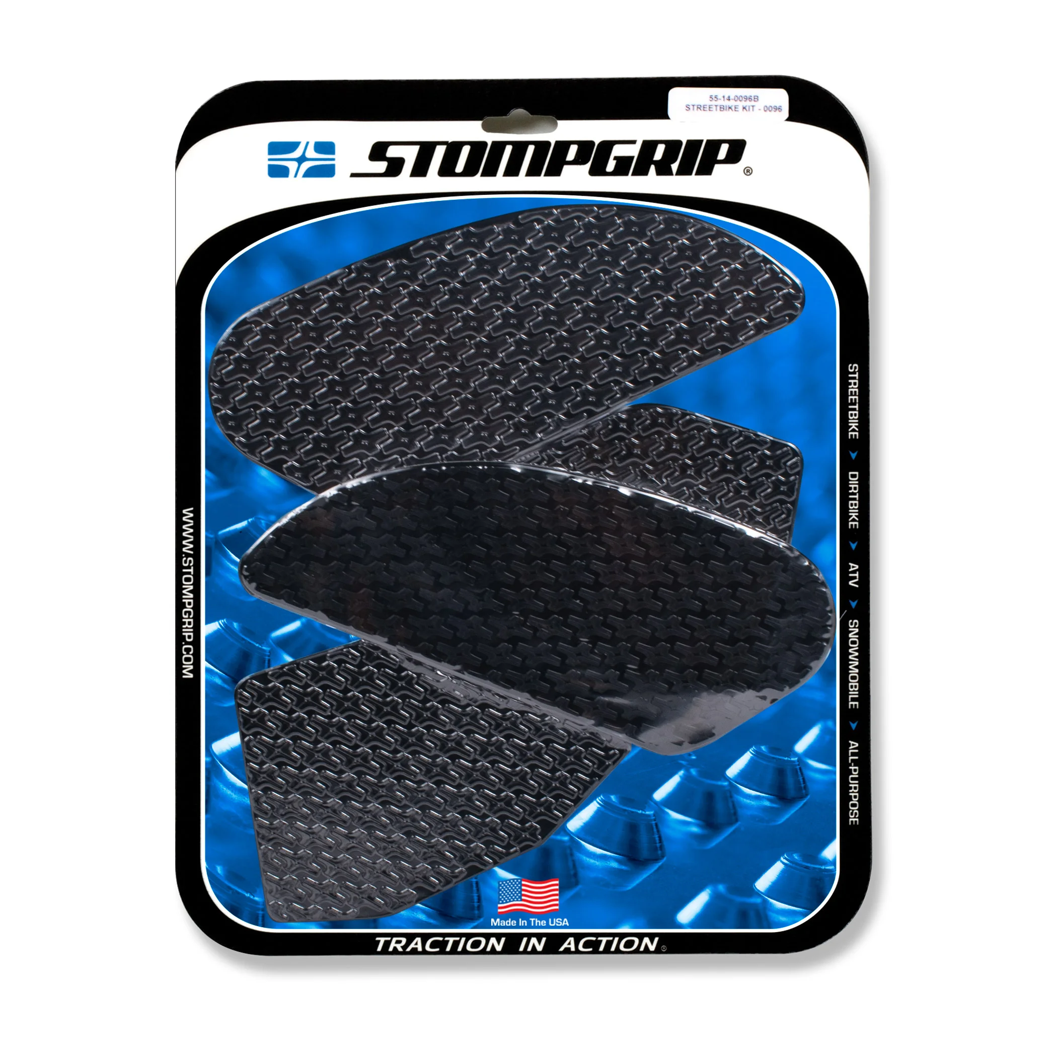 Stompgrip Traction Pads schwarz, für Honda CB300F, 2015-2018 ab Bj. 2015 - 2018