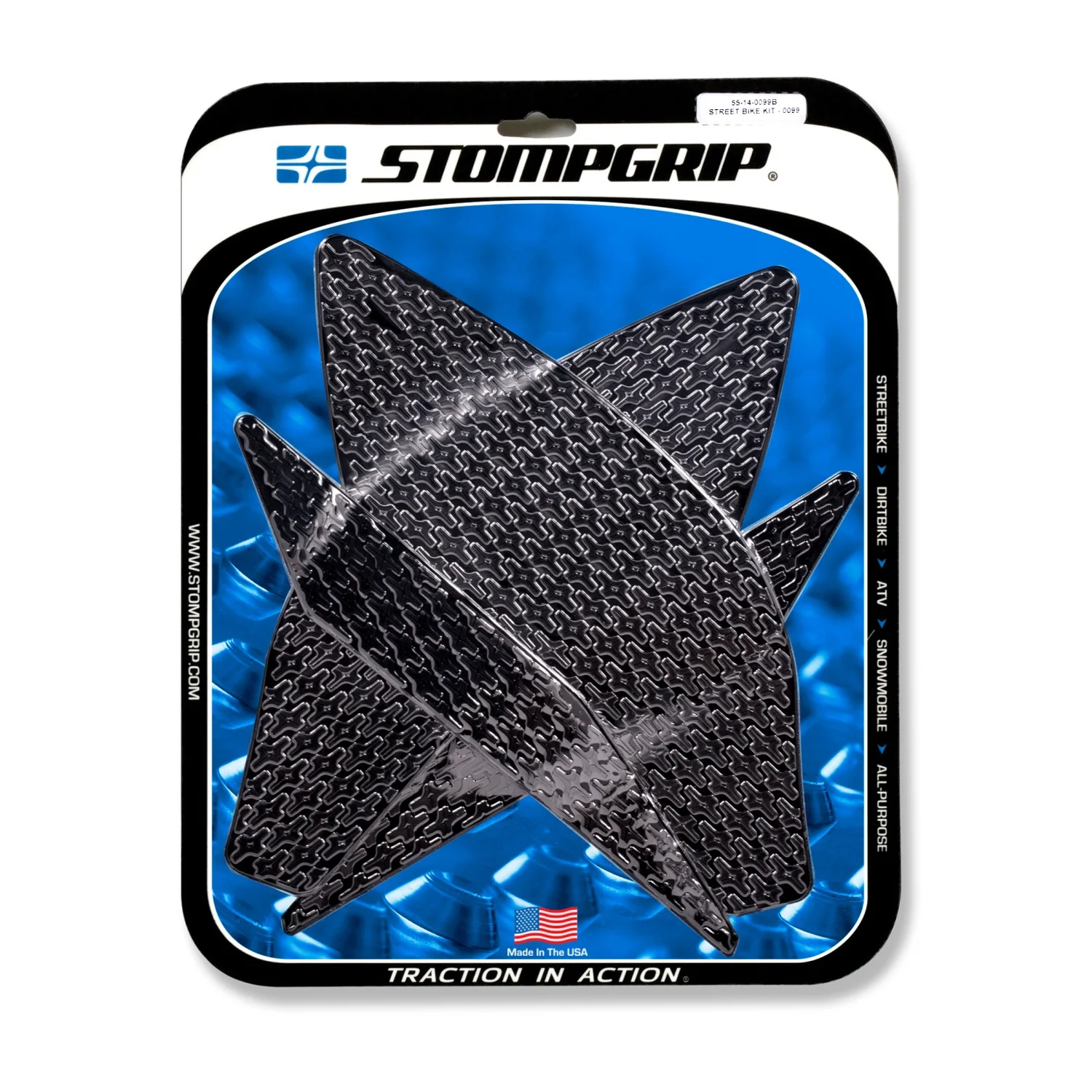 Stompgrip Traction Pads schwarz, für Yamaha YZF-R1 / M, 2015-22 ab Bj. 2015 - 2016