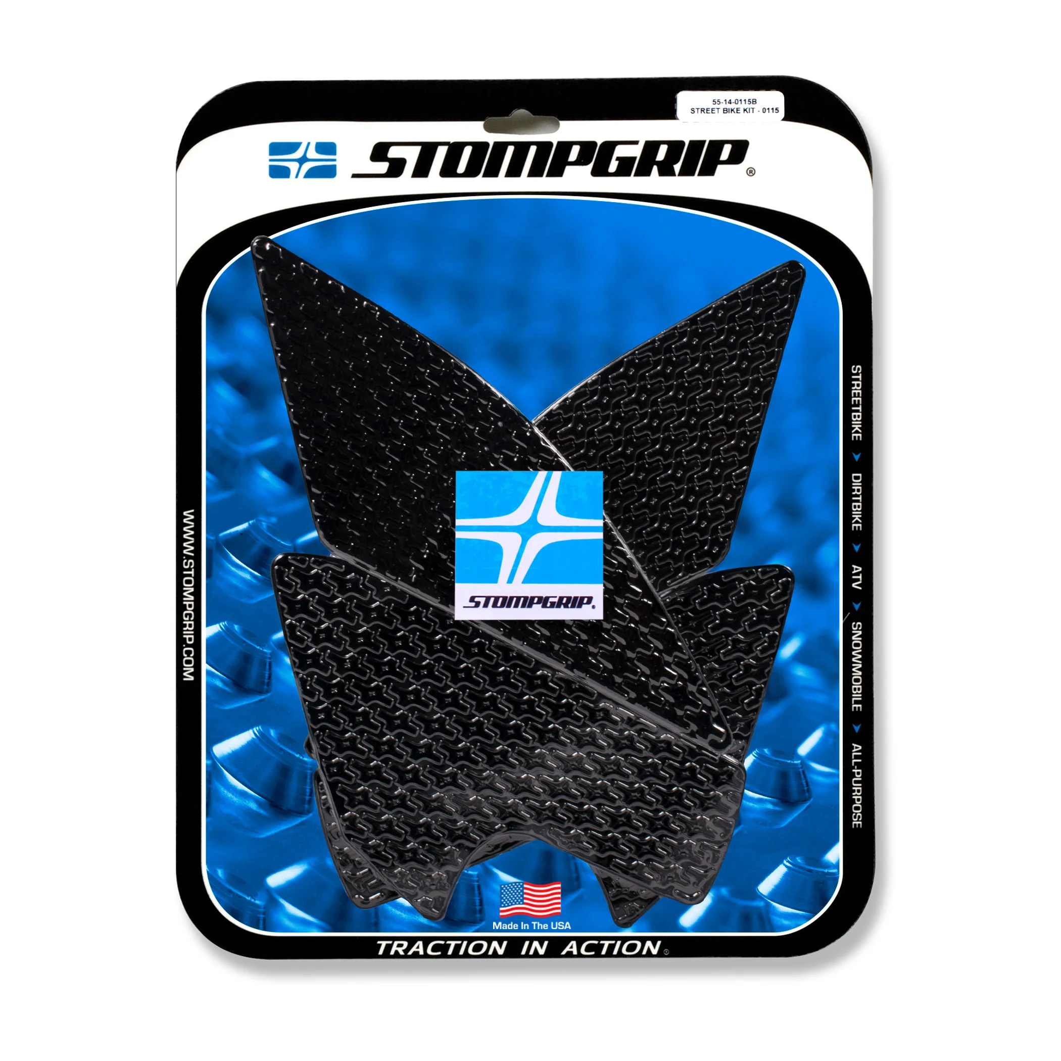 Stompgrip Traction Pads schwarz, für BMW S1000XR, 2014-2019 ab Bj. 2017 - 2019