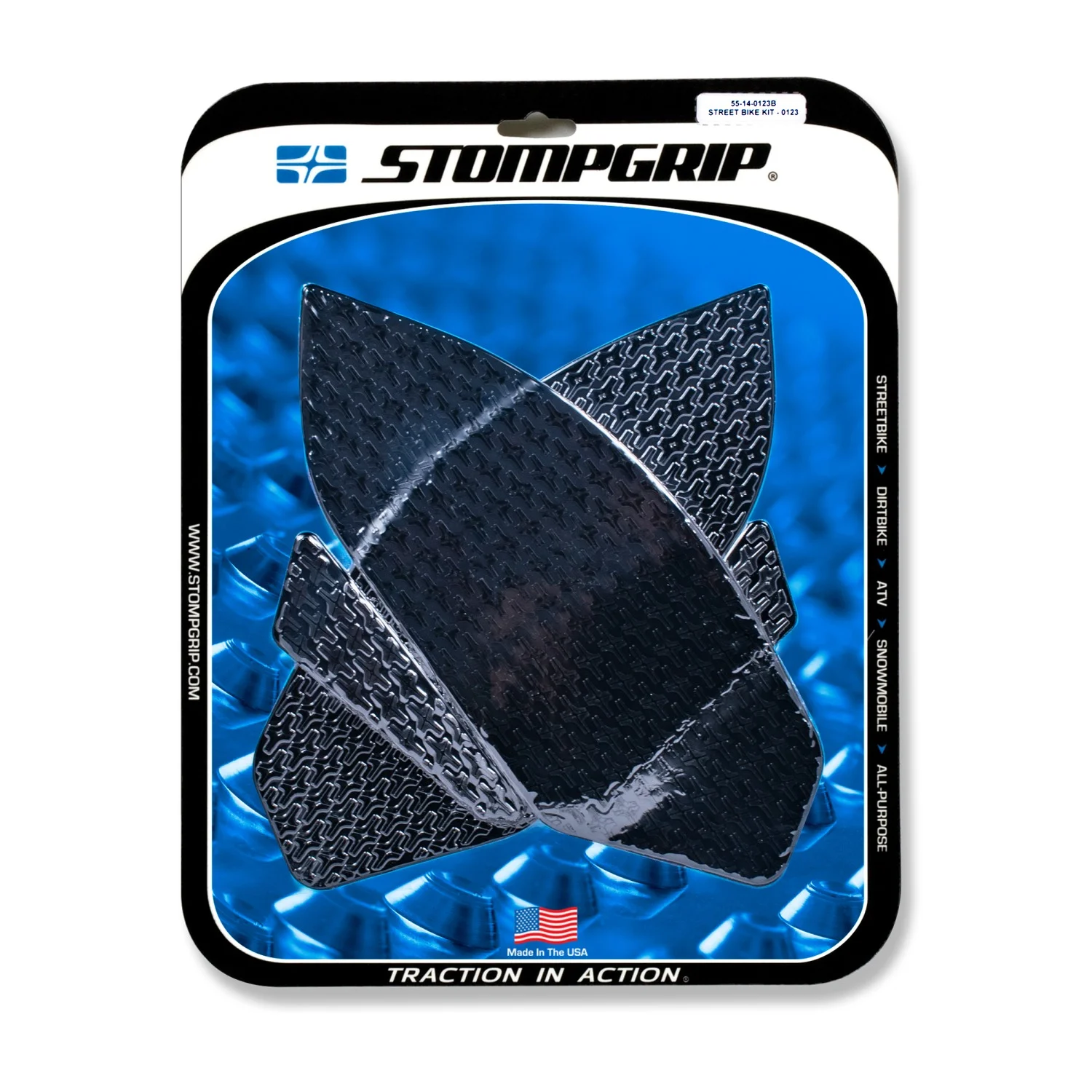 Stompgrip Traction Pads schwarz, für Honda CBR500R / CB500F, 2016-2018 ab Bj. 2016 - 2018