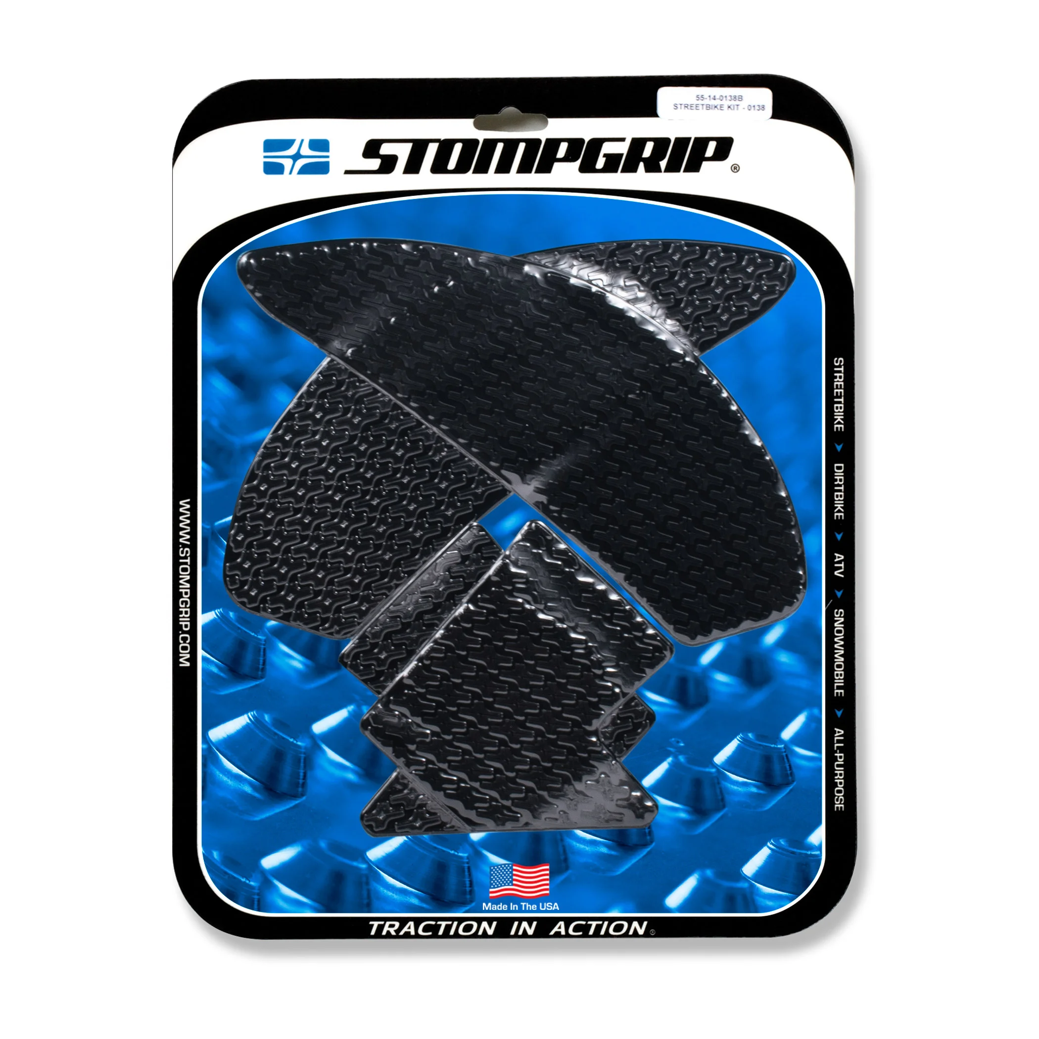 Stompgrip Traction Pads schwarz, für Yamaha MT10, 2017-2021 ab Bj. 2017 - 2021
