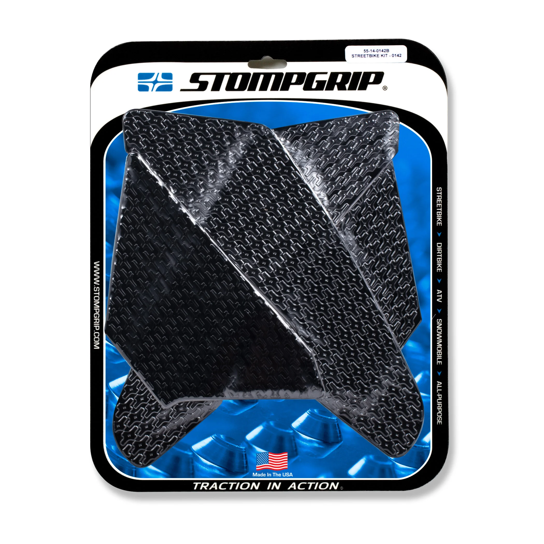Stompgrip Traction Pads schwarz, für Honda CBR 1000RR, 2017-2019 ab Bj. 2017 - 2019