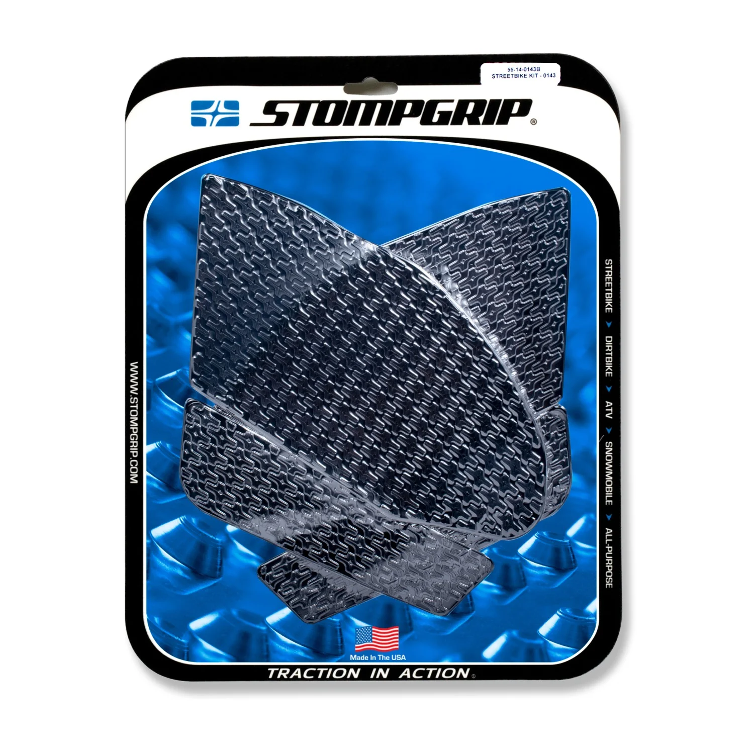 Stompgrip Traction Pads schwarz, für Suzuki GSXR1000(R), 2017-2025 ab Bj. 2017 - 2025