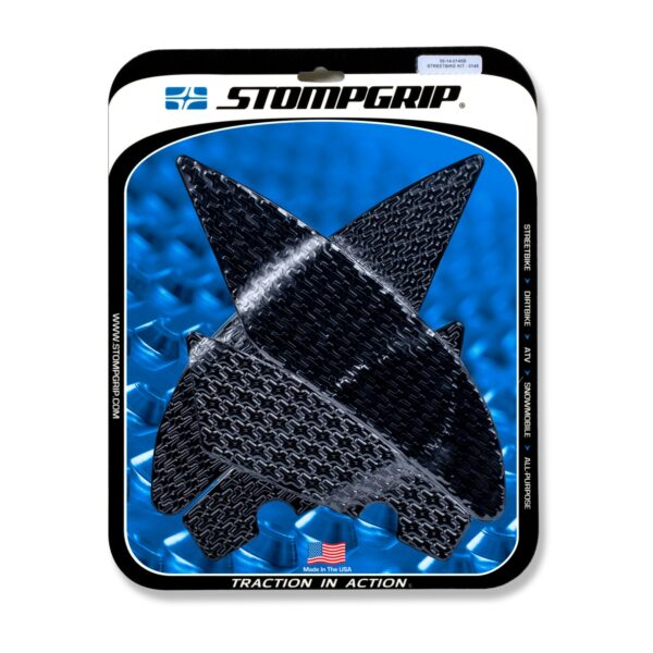 Stompgrip Traction Pads schwarz, für Yamaha YZF-R6 2017-2025 ab Bj. 2021 - 2025