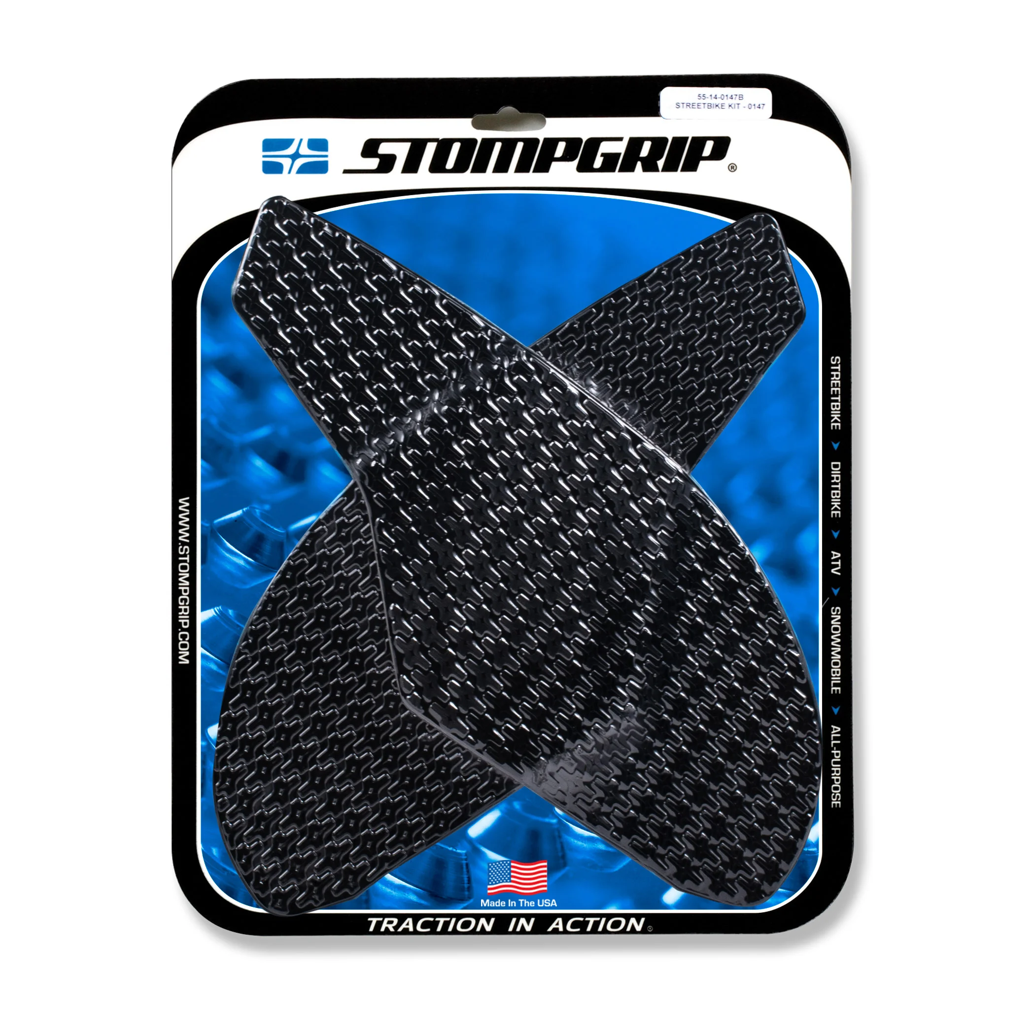 Stompgrip Traction Pads schwarz, für MV Agusta Brutale 800, 1090 (siehe Verwendungsliste) ab Bj. 2018 - 2019