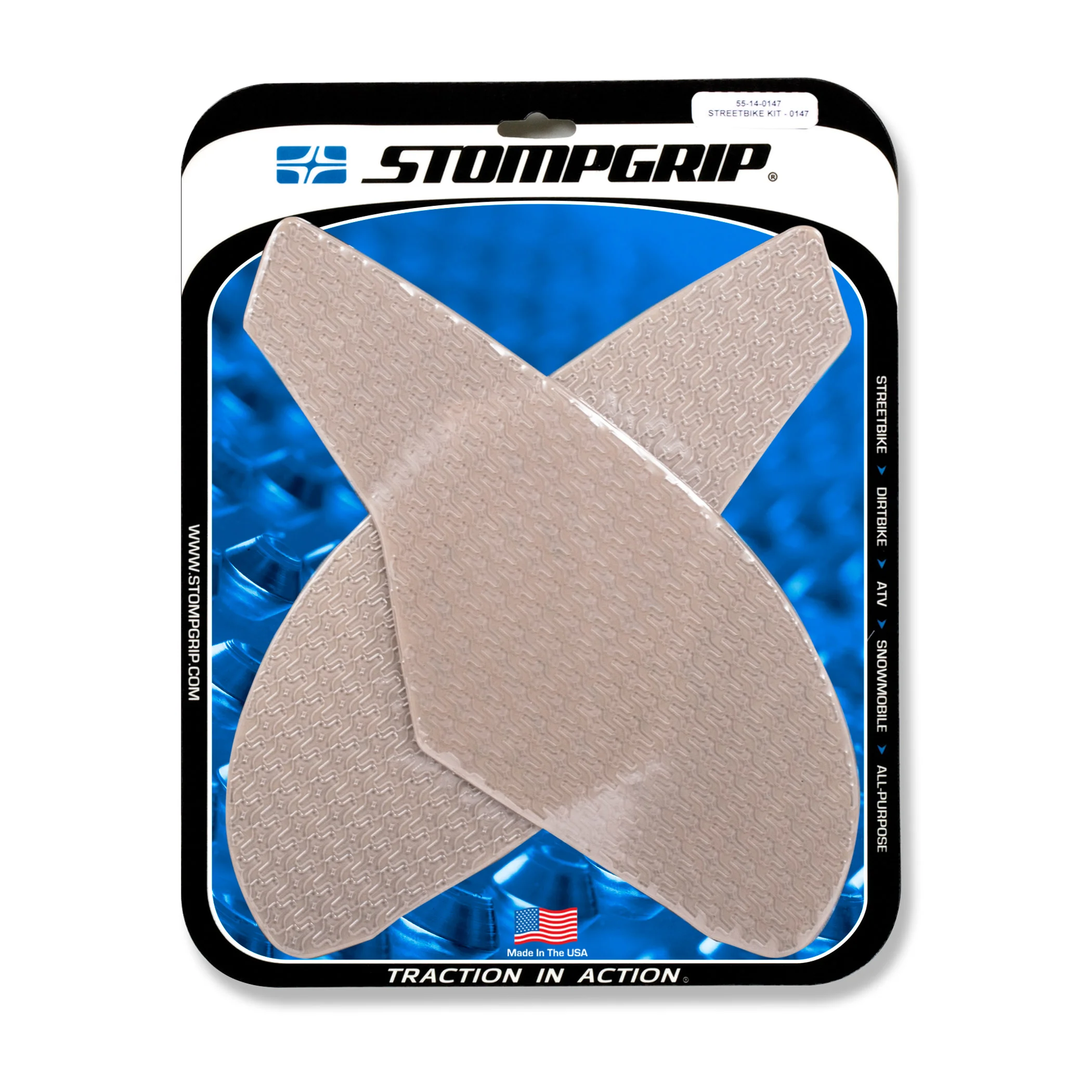 Stompgrip Traction Pads klar, für MV Agusta Brutale 800, 1090 (siehe Verwendungsliste) ab Bj. 2018 - 2019