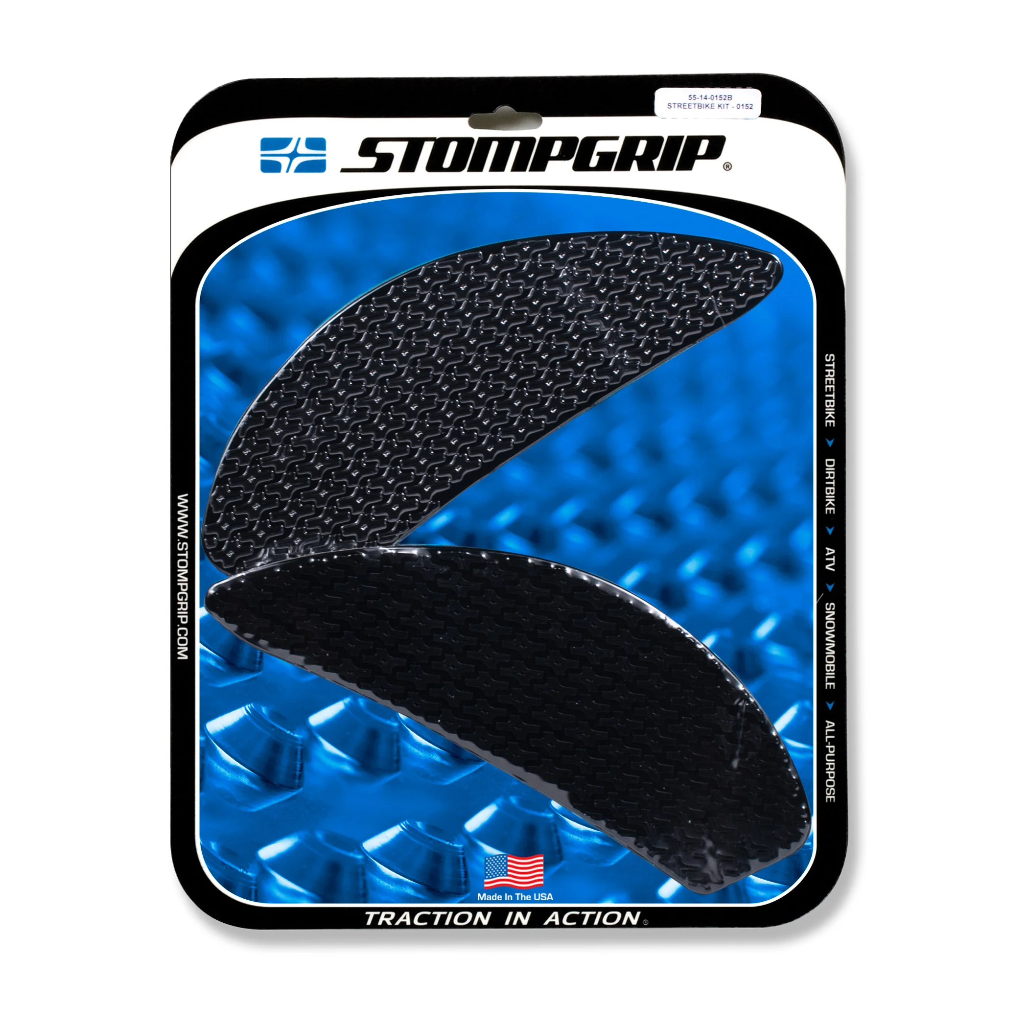 Stompgrip Traction Pads schwarz, für Suzuki GSX250R, 2018-2025 ab Bj. 2018 - 2025