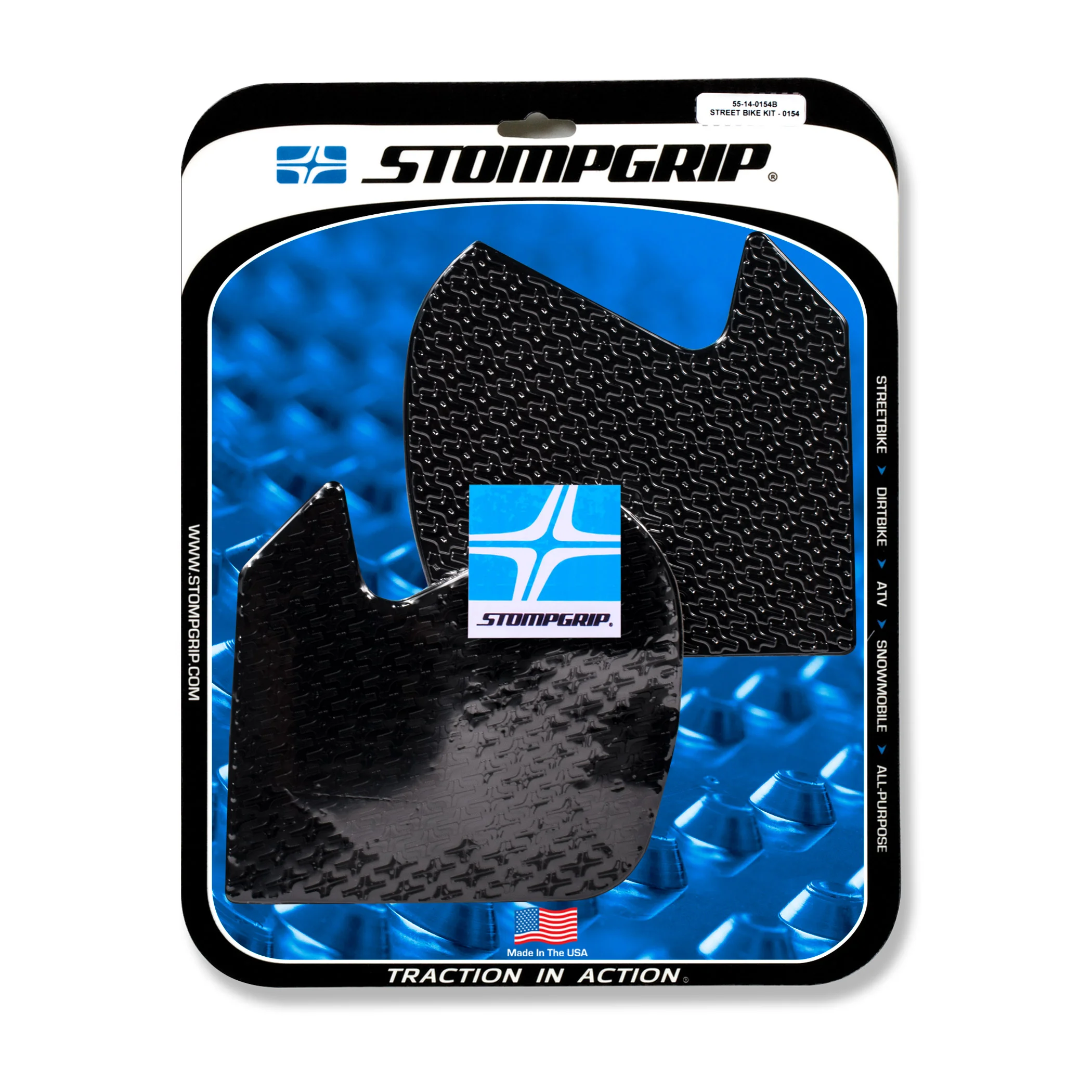 Stompgrip Traction Pads schwarz, für BMW G310R, 2016-2019 ab Bj. 2016 - 2019